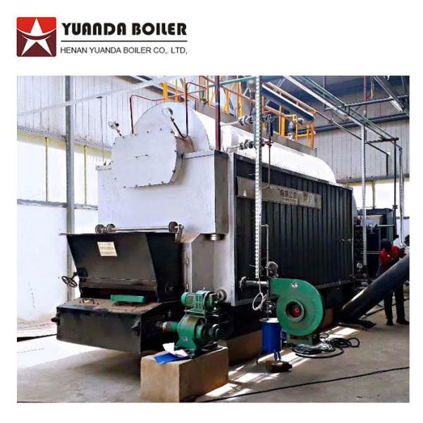 DZL Industrial Chain Grate 6 Ton Coal Fired Boiler For Beer Beverage Factory
