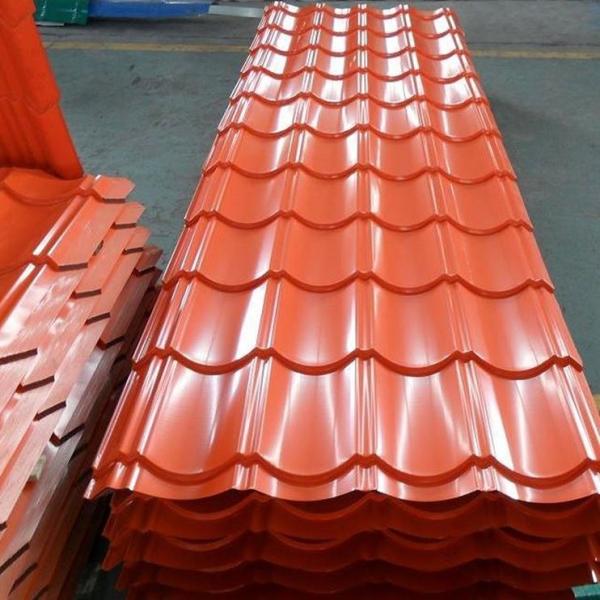 Building Material PPGI Roofing Sheet Color Painted galvanised corrugated roofing sheets