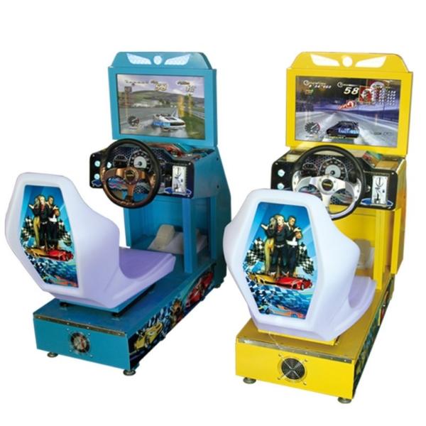 Máquina de jogos eletrônicos de corrida para crianças com tensão 110V/220V/230V