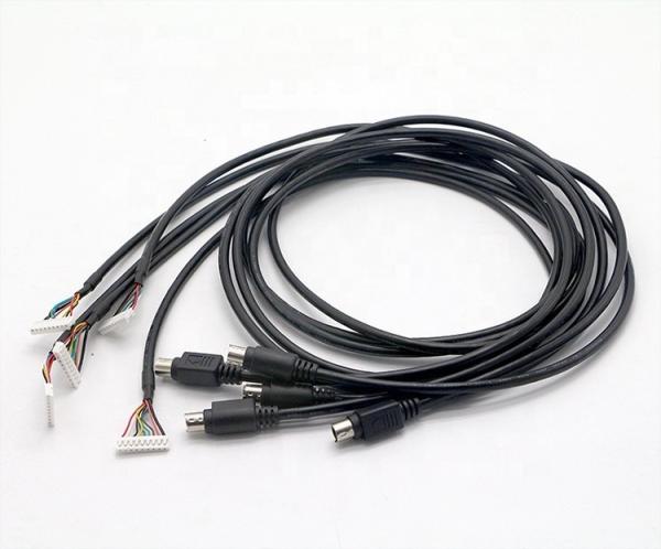 CUSTOM 1M S Video 8 PIN Mini DIN To 9 PIN JST Connector PC Engine Controller Cable