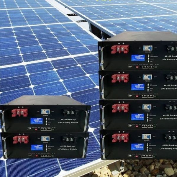 Настроенные LiFePO4 батареи Солнечная система 48V 5KW отключенная от сети Системы хранения электроэнергии для дома