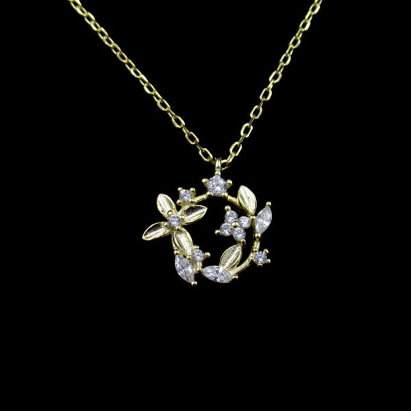 Персонализированное кубическое ожерелье Зирконя, ожерелье 925 людей стерлинговог