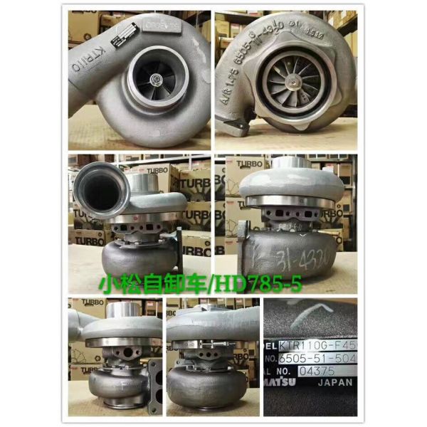 TD 2L-T Engine Toyota Land Cruiser Turbocharger CT20WCLD 17201-54030