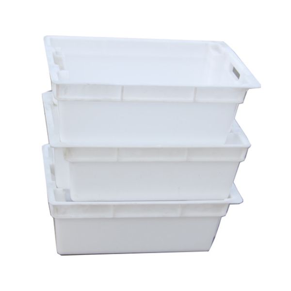 Customize Surface Handling HDPE Plastic Crate Drawer Storage Container for Storage