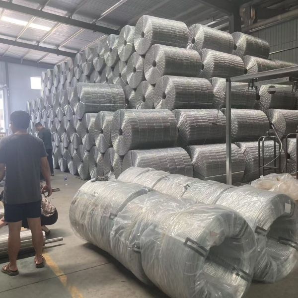 Subsea Gas Offshore Pipeline Counterweight Spot Welded Wire Mesh  2.4 MM Welded Galvanized Concrete Mesh