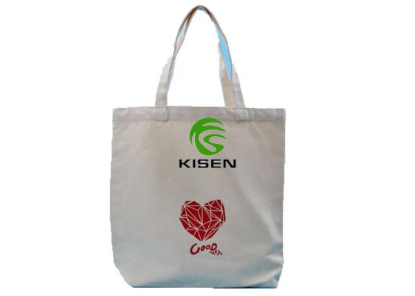 Durable Cotton Rope Bag , 6 - 20 Oz Heavy Duty Canvas Grocery Bags Eco Friendly