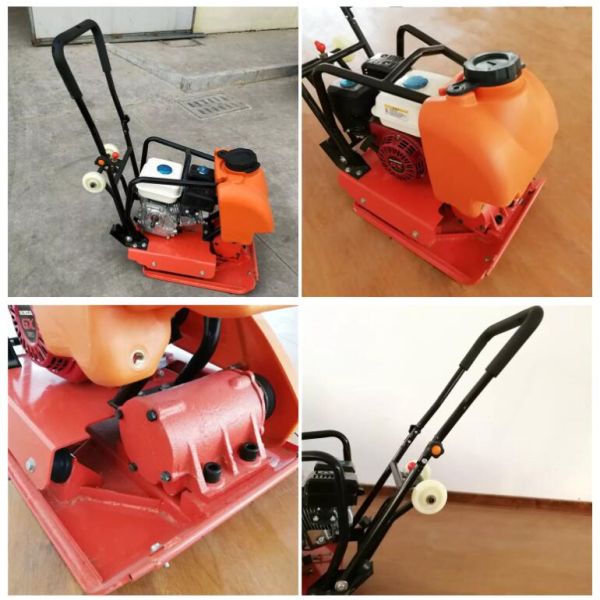 Compactor плиты мини асфальта эффективности работы почвы 5.5hp бензина высокого Vibratory