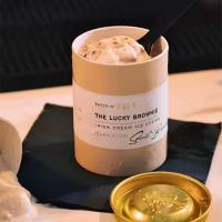 Contenedor de papel de alta calidad para cilindros de helados de aluminio interior con tapas metálicas
