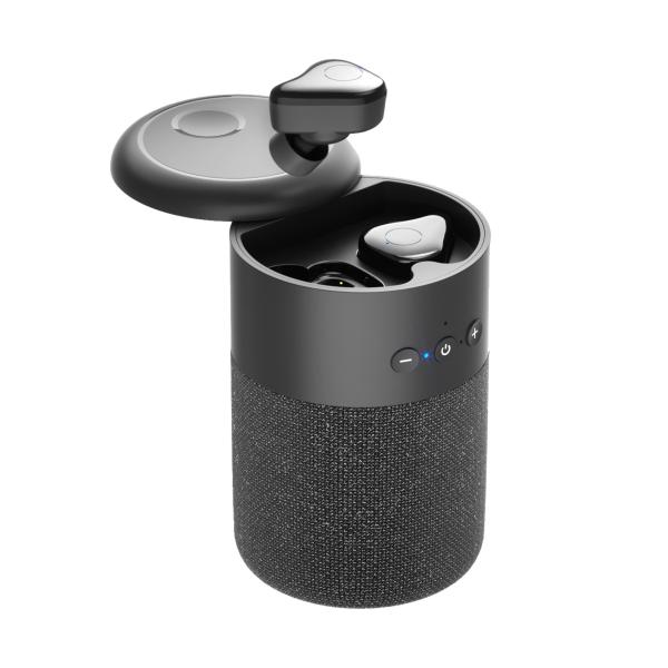 Portable Bluetooth Earbuds Speaker Handsfree BT5.1 With 40mAh Earbuds Battery
