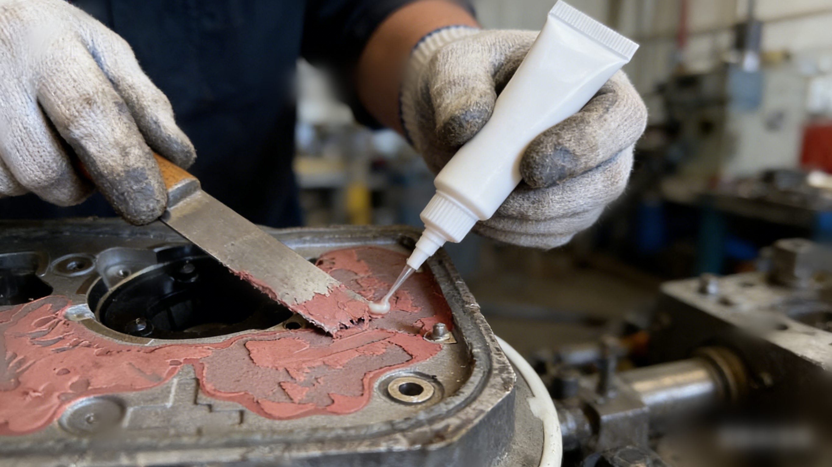 Eco-Friendly Silicone Elastomer Dissolver CL-T03 Fast Cleaning for Metal Plastic Bonded Parts