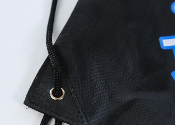 Drawstring Woven Packaging Bags Backpack Heat Transfer Printing Patterned