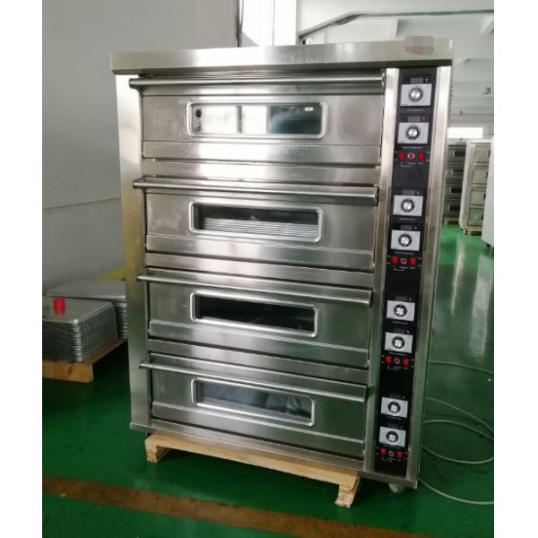 High Quality CE ISO Electric Gas Deck Bakery Pizza Bread Deck Oven