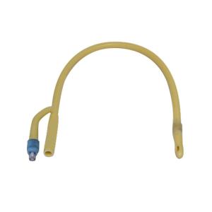 Standard Type Disposable Latex Foley Catheter Fr26 with 100% Silicone Coating