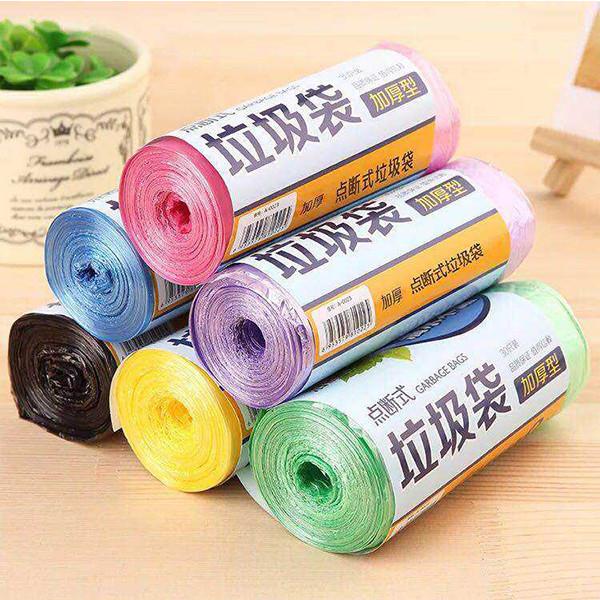 Eco Friendly  Plastic Bin Liners Gravure Printing For Restaurant  / Household