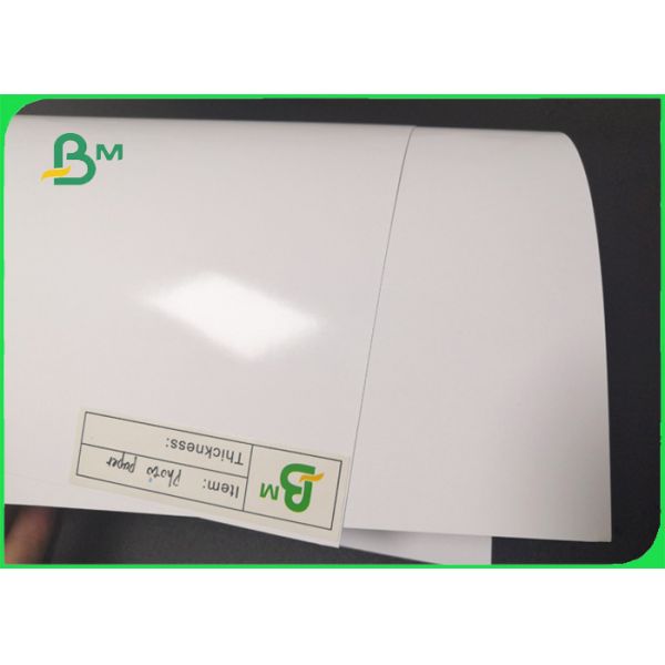 бумага фотографии 190гсм 260гсм Семи лоснистая для струйных принтеров 36инч кс 30м бумага фотографии 190гсм 260гсм Семи лоснистая на дюйм кс 30м струйных принтеров 36