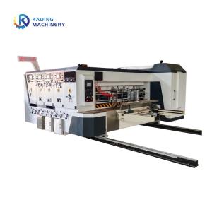 Flexographic Printing Carton Box Printer For Cardboard Packaging Making