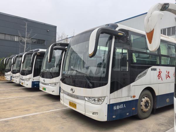 King Long 2017 Registration CATL Pure Electric Battery Used Bus with Engine Type Electric Overall Dimension mm 10.7x2.5x3.3m