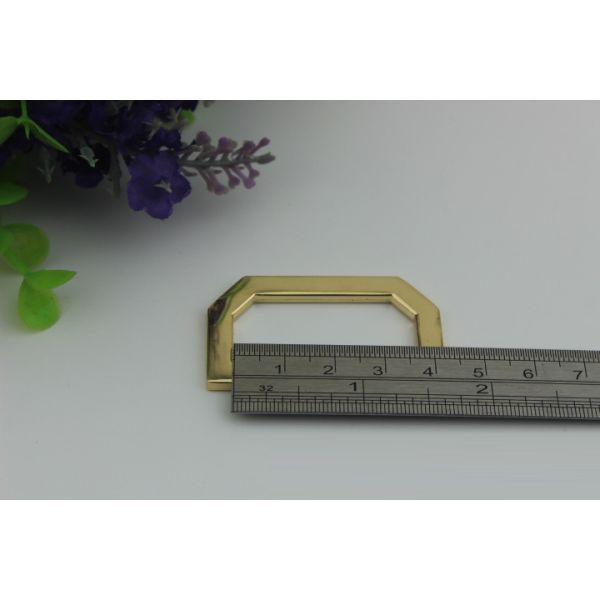 China wholesale 38 mm adjustable strap metal d ring for shoulder bag