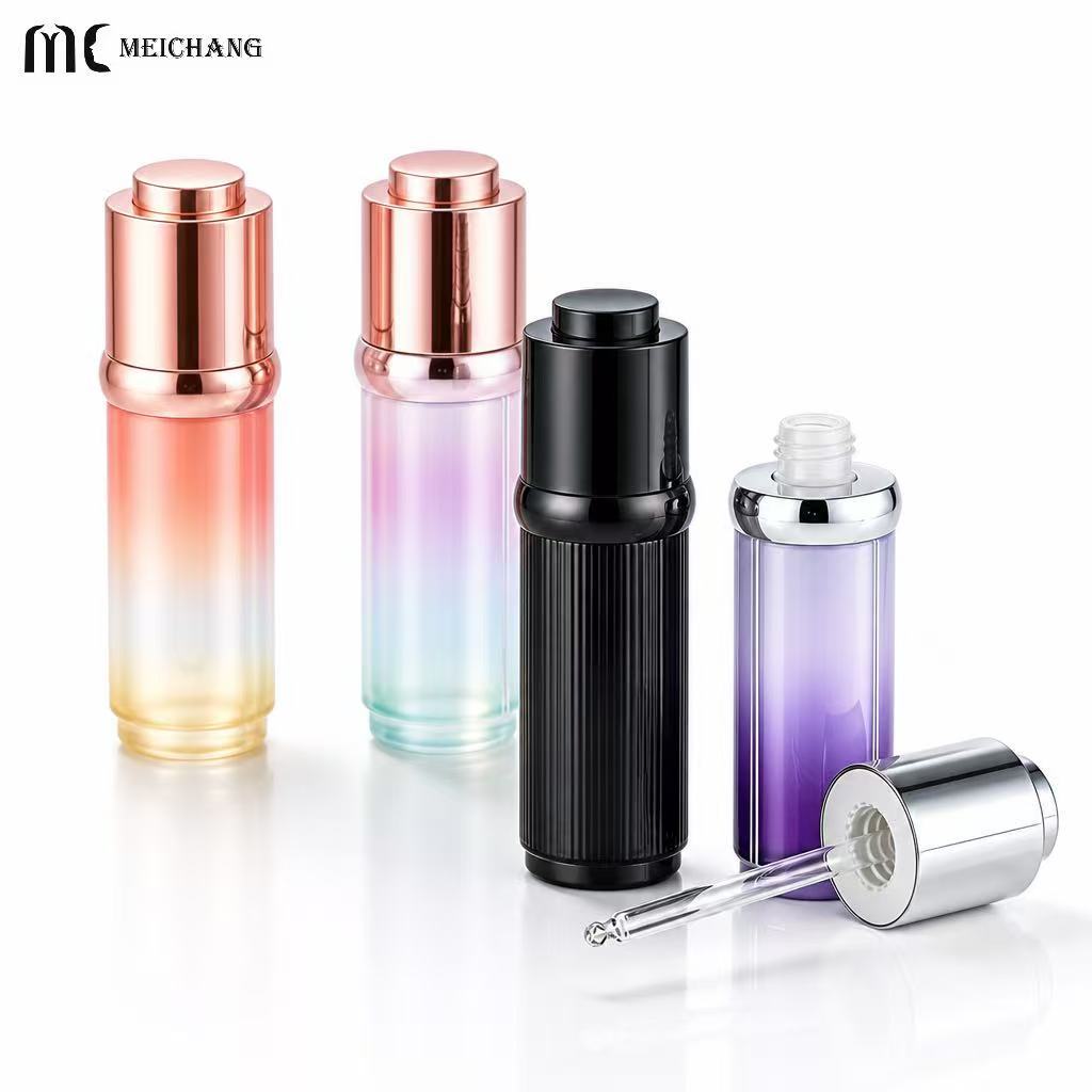 15ml / 30ml Double Wall Acrylic Dropper Bottle for Face Serum(MC-624)