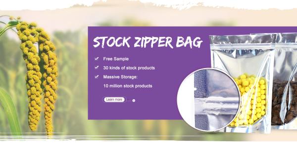 Custom Clear Silver Aluminum Foil Pouch Heat Seal Aluminum Foil Bags with Tear Notch