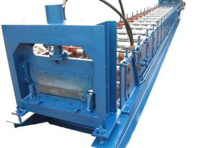 1.2mm Thickness Anode plate Cold Roll Forming Machine PLC control with Punching System