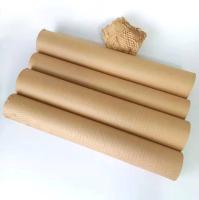 Papier de empaquetage de Papier d'emballage de nid d'abeilles étirable dégradable de couleur primaire