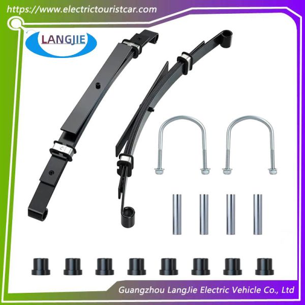 Golf Cart Club Car Heavy-Duty Leaf Spring Bushing And Sleeve U-Bolt Assembly