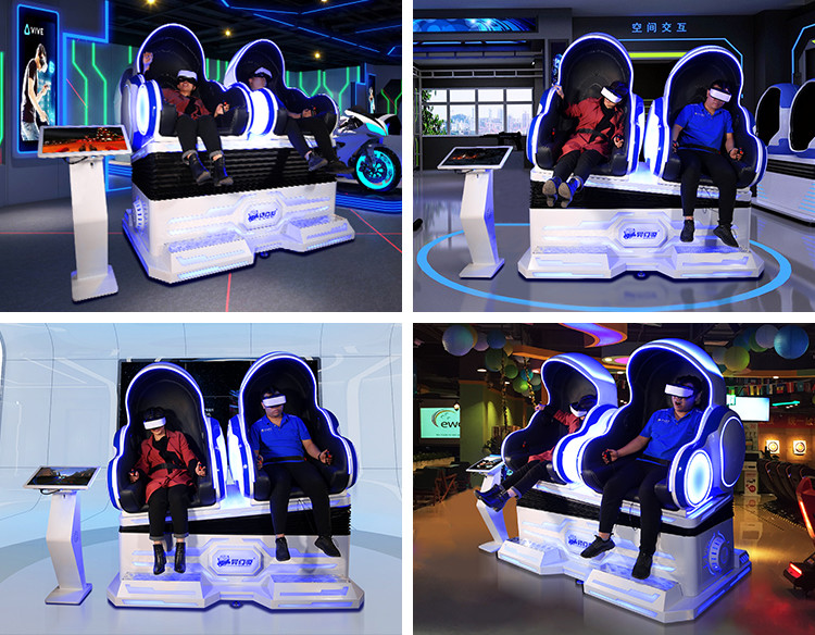 2 монетка стула яйца мест VR привелась в действие 3 кино имитатора DOF 9D