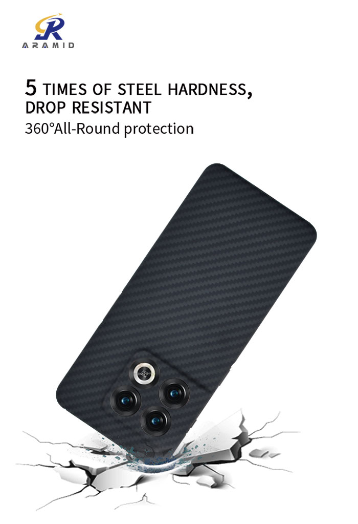 Супер тонкий противоударный случай телефона волокна Aramid для одного плюс 10 Pro