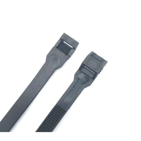 Eco Friendly Nylon Zip Ties Double Locking  Black 10 Inch 250mm Length