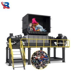 Factory Price Small Waste Clothing Recycling Machine Textile Fabric Leather Pearl Cotton Shredding Machine