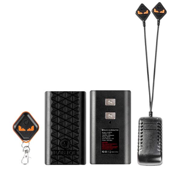Wireless Remote Control Lightweight Keep Warm Battery Powered Thermal Underwear Heated Clothes