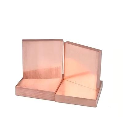 Cathode 99% Pure Copper Sheet Metal Bending Welding Punching