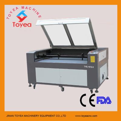 Two laser tubes Laser cutting machine with auto focus TYE-1612-2