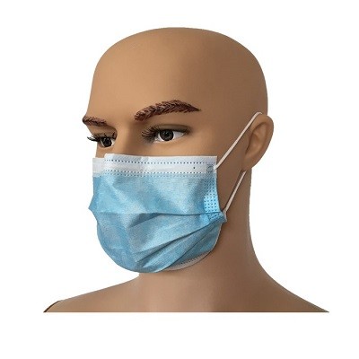 Elastic SMS 17.5*9.5cm Disposable Earloop Face Mask