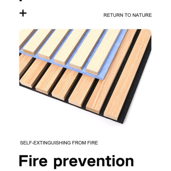 Панель внутренней стены 2400*600*22mm предкрылков MDF деревянная акустическая