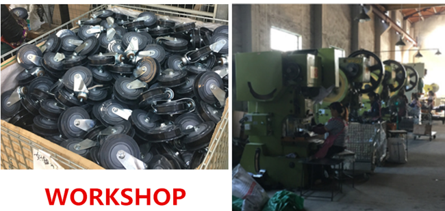 Replacement Trolly Tire Shopping Cart Wheel Caster