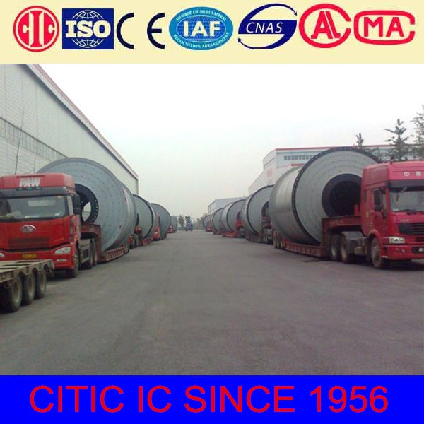 Molino de bolas de cemento y molino de tubo de accionamiento integral de gran capacidad con motor de CA