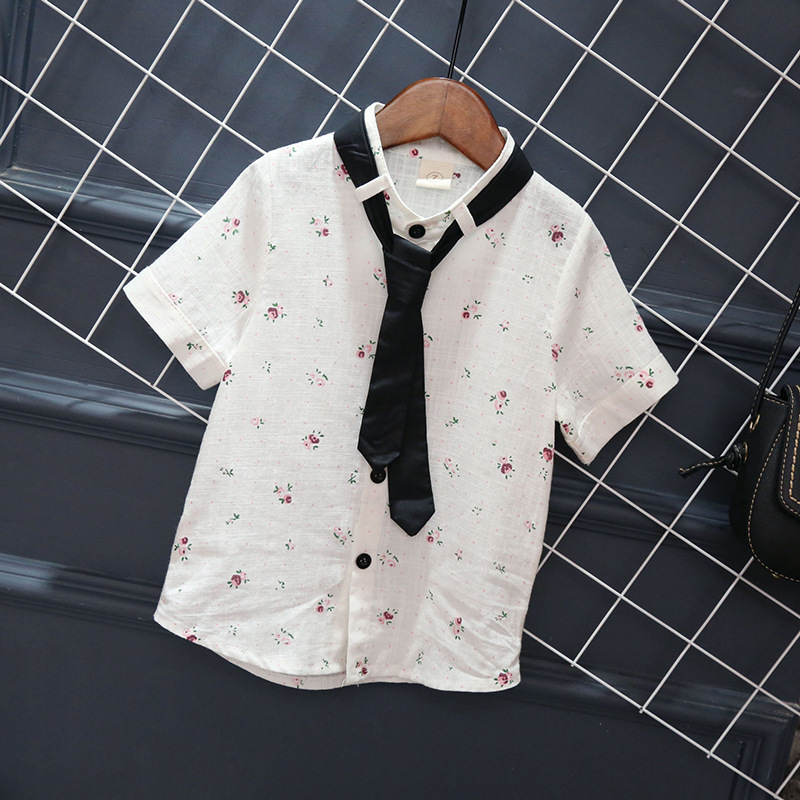 Обмундирование детей моды лета устанавливает напечатанный набор хлопка детей одежд двухкусочный