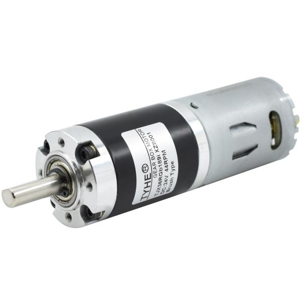 Customized Brushed 36mm Micro Planetary Gearbox 10 Watt 5Rpm