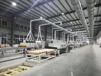 Máquina de revestimento de laca UV de 100kW Linha de acabamento para piso SPC