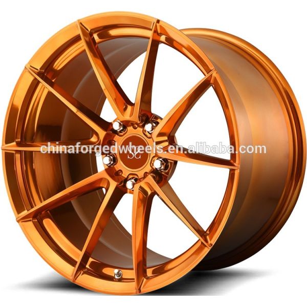 Оправы автомобиля черноты сплава A6061 T6 подгоняли оправы 19 дюймов для Lexus