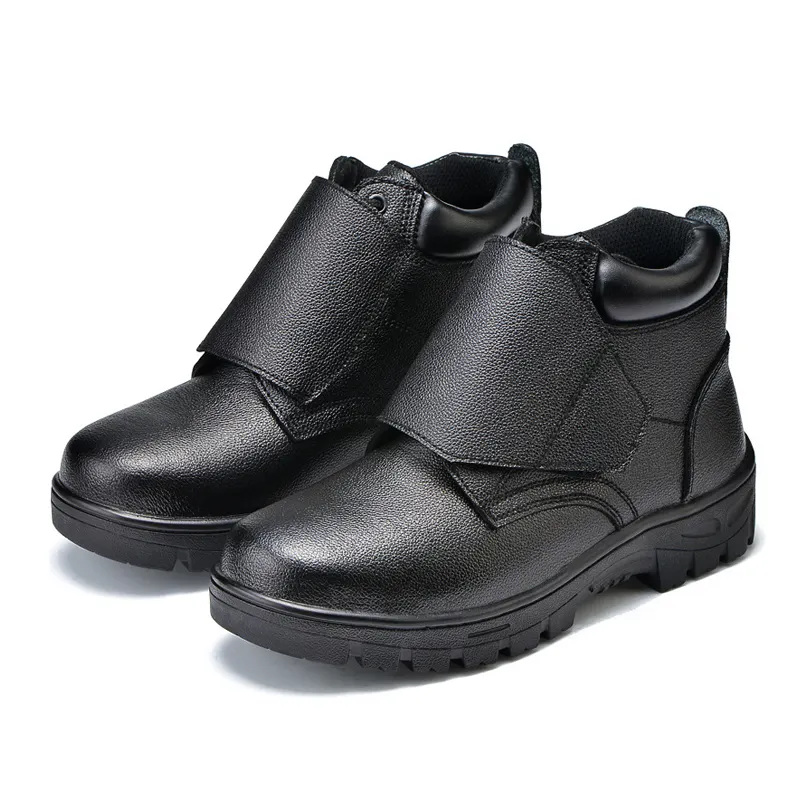 Durable Welding Safety Shoes Brown Kevlar Midsole Safety Shoes For Welder