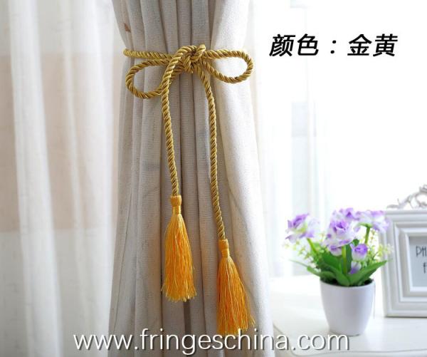Fashionable custom creative tieback for window curtain decoration