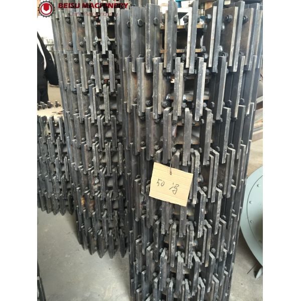 Наградное оборудуя стальное лезвие мельницы Pulverizer пластиковых частей машины пластиковое