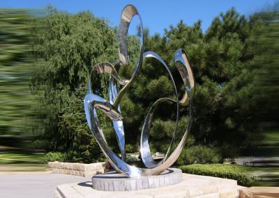 Escultura de aço inoxidável do tamanho feito sob encomenda para o OEM/ODM da decoração da cidade aceitáveis