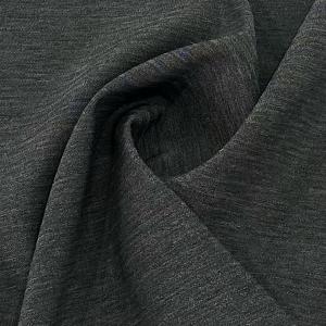 180GSM Cationic Polyester Fabric Recycled Interlock Four Way Stretch Herringbone