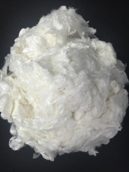 Raw White  Rayon Viscose Fiber 1.5D X 38mm 2D X 51mm Good Resilience Properties