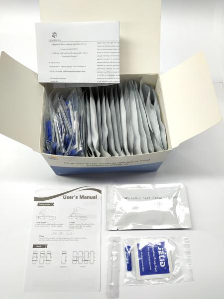 Big Supply Diagnostic Kit for Antibody IgM/IgG Rapid Test Cassette Passed CE FDA  ANVISA certification