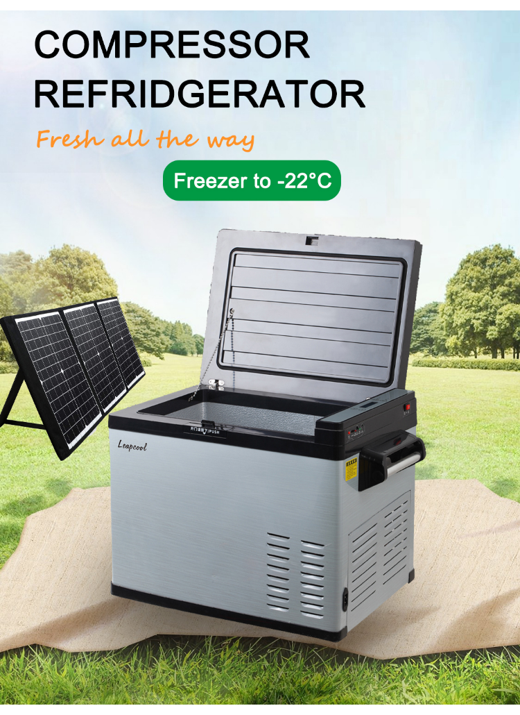 Compressor Fridge 12V/24V Car Mini Portable Refrigerator Electric Cooler For Car